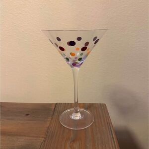 Pampered Chef martini glass